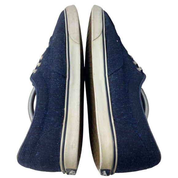 Vans Authentic Classic Sneakers Mens US Size 12 Canvas Shoes Flecked Blue - Picture 7 of 8